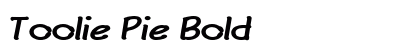 Toolie Pie Bold Preview