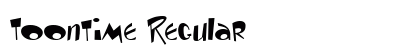 Toontime Regular font free download