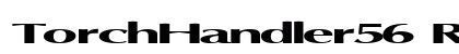 TorchHandler56 Regular font free download