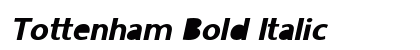 Tottenham Bold Italic font free download
