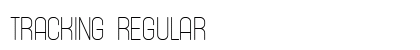 Tracking Regular font free download