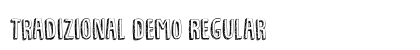 Tradizional DEMO Regular font free download