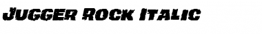 Jugger Rock Italic Font