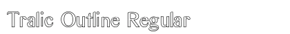 Tralic Outline Regular preview