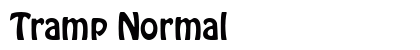 Tramp Normal font free download