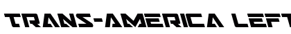 Trans-America Leftalic Italic font free download