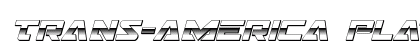 Trans-America Platinum Italic Italic font free download
