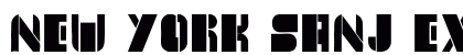 New York Sanj ExtraBold preview