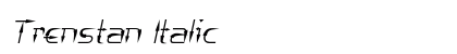 Trenstan Italic Preview