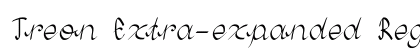 Treon Extra-expanded Regular font free download