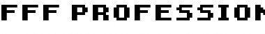 FFF Professional Bold Extended Regular Font