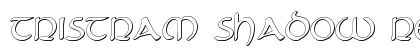 Tristram Shadow Regular Font Preview