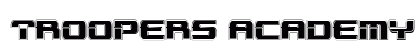 Troopers Academy Condensed Condensed Font Preview