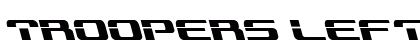 Troopers Leftalic Italic preview