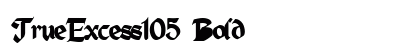 TrueExcess105 Bold Preview