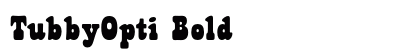 TubbyOpti Bold font free download