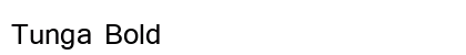 Tunga Bold Preview