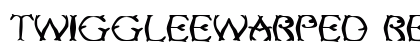 TwiggleeWarped Regular font free download