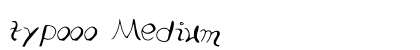 typooo Medium font free download