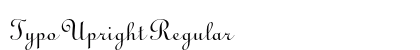 Typo Upright Regular preview