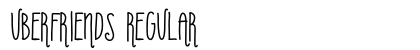 Uberfriends Regular font free download