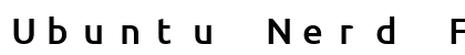 Ubuntu Nerd Font Mono Bold Preview