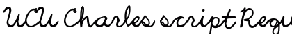 UCU Charles script Regular font free download