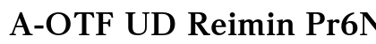 A-OTF UD Reimin Pr6N H Preview