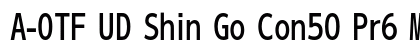 A-OTF UD Shin Go Con50 Pr6 M Preview