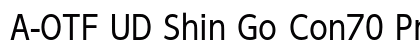 A-OTF UD Shin Go Con70 Pr6N R Preview