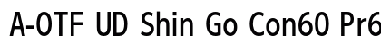 A-OTF UD Shin Go Con60 Pr6 M Preview