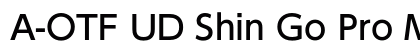 A-OTF UD Shin Go Pro M font free download