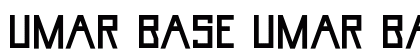 Umar Base Umar Base font free download