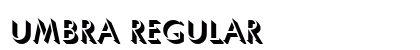 Umbra Regular Preview