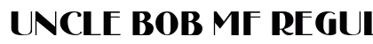Uncle Bob MF Regular font free download
