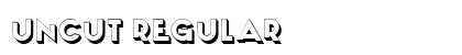 Uncut Regular font free download