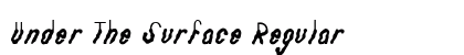 Under The Surface Regular font free download