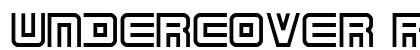 Undercover Regular font free download
