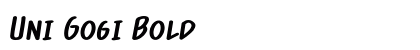 Uni Gogi Bold font free download