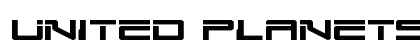 United Planets Expanded Expanded font free download