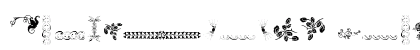Unpublished Ornaments Two Regular Font Preview