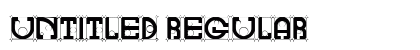 Untitled Regular font free download