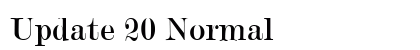 Update 20 Normal Preview