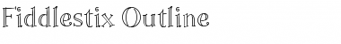 Fiddlestix Outline Regular Font