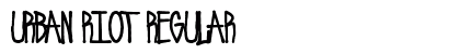 Urban Riot Regular Font Preview