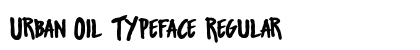 Urban Oil Typeface Regular preview
