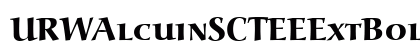URWAlcuinSCTEEExtBol Regular font free download