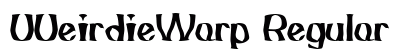 UUeirdieWarp Regular font free download