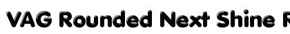 VAG Rounded Next Shine Regular font free download