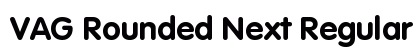 VAG Rounded Next Regular font free download